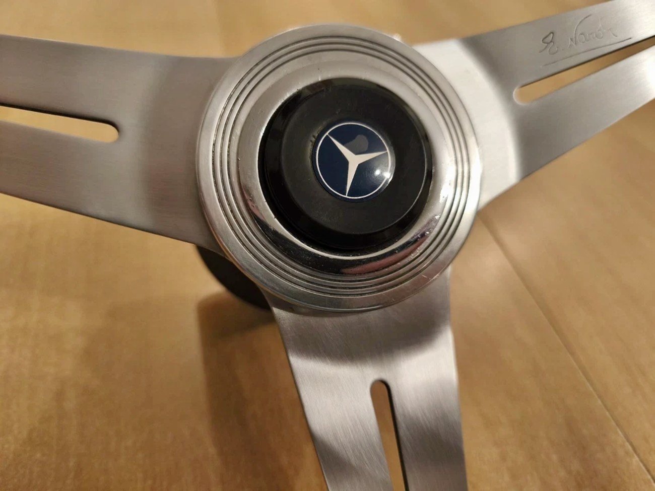 Nardi Wood Steering Wheel - Image 4