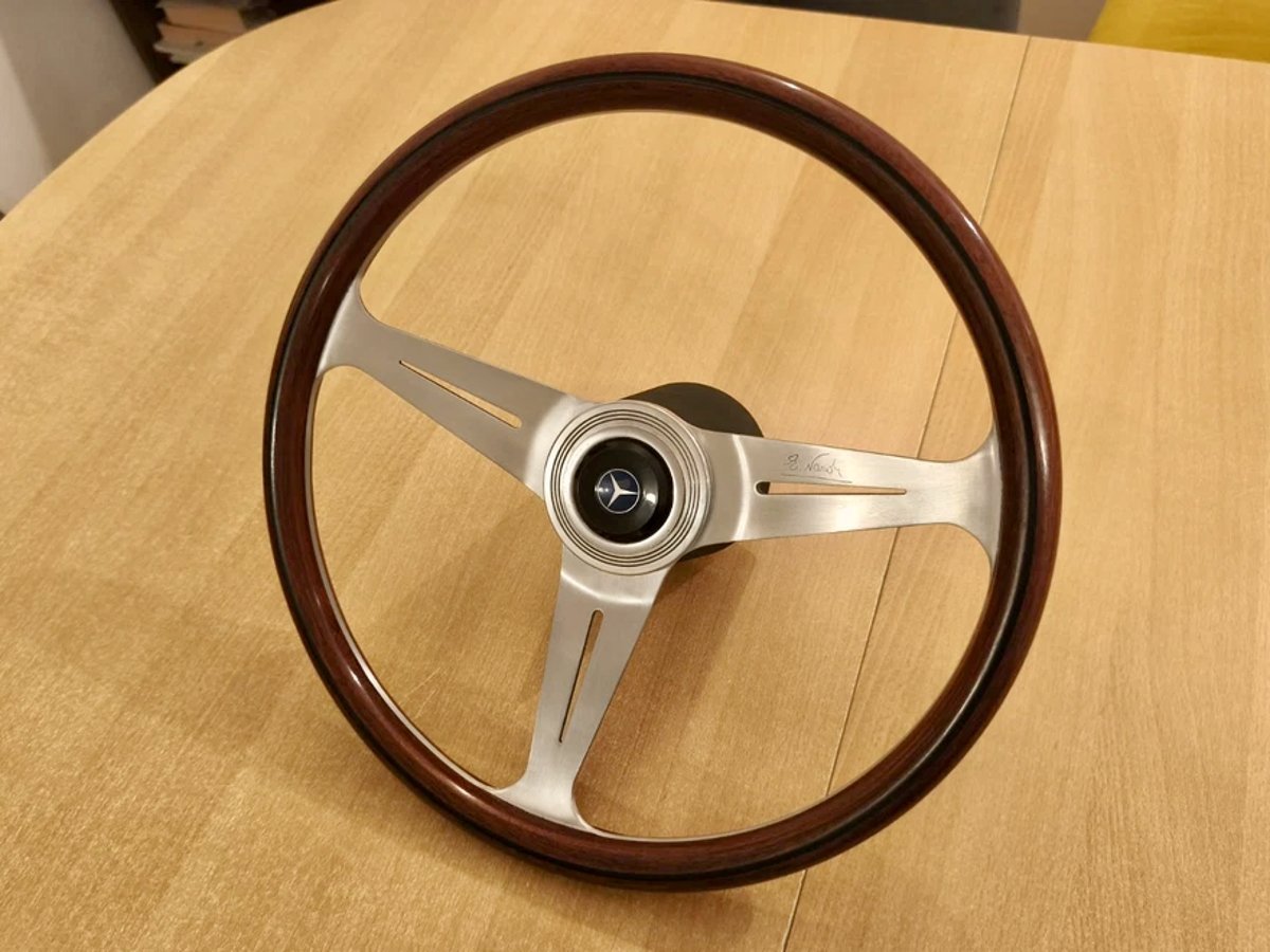 Nardi Wood Steering Wheel - Image 5